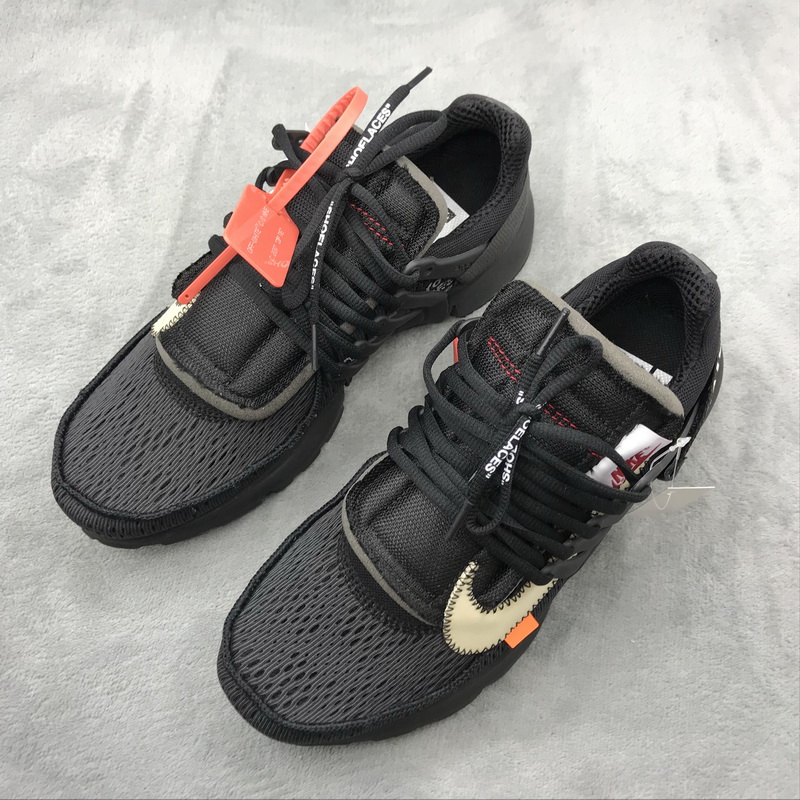 Authentic OFF-WHITE x Nike Air Presto Black